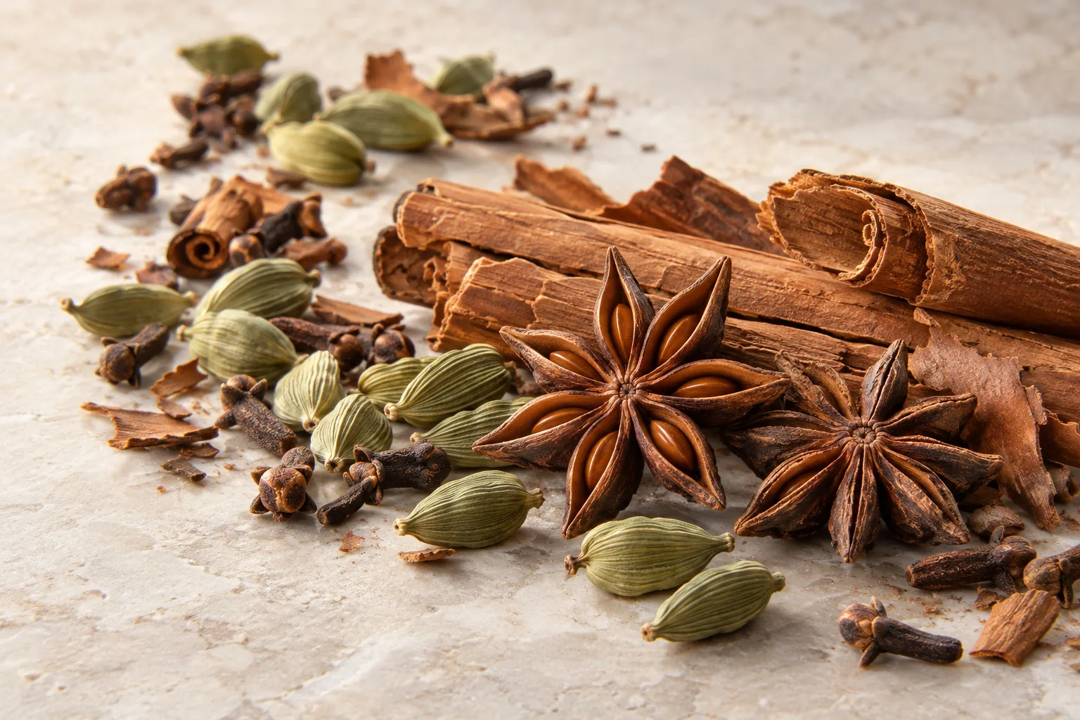 Spices & natural products: illustrative photo